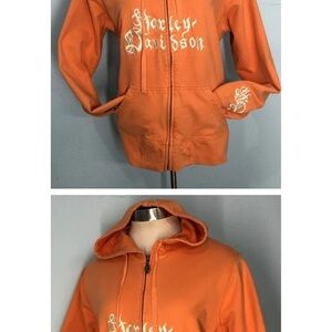 Harley-Davidson Orange Hoodie